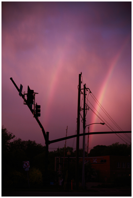 Double Rainbow in Downtown Smyrna